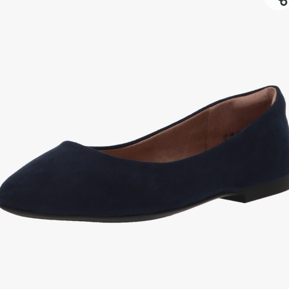 Amazon Essentials Slip On Shoes  Faux Brushed Suede Pointed Toe
